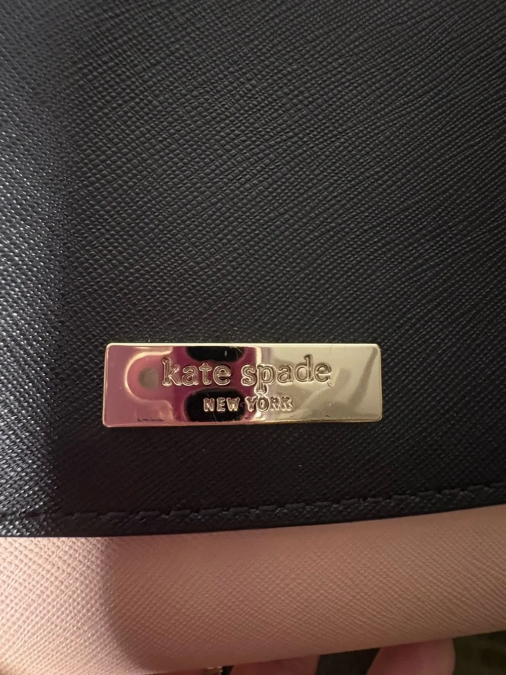 kate spade Black and Blush Chain Shoulder Bag - Picture 2 of 4